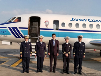 海上保安庁航空機のハノイ派遣 | 在ベトナム日本国大使館