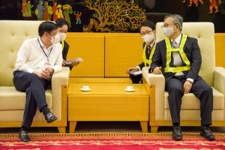 ロン大臣との会談